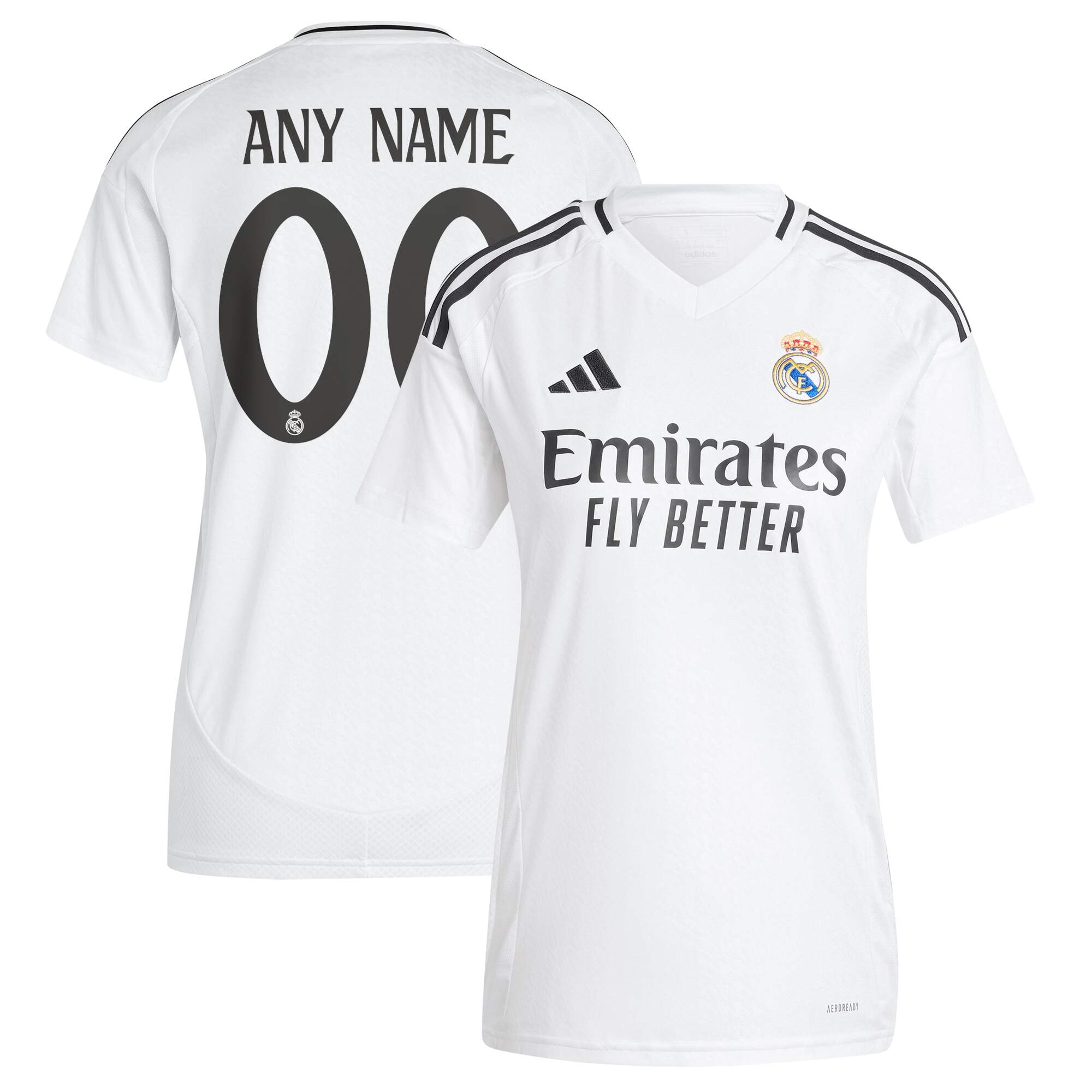 Real Madrid Women's 2024 Top-Quality Replica Jersey - Official Jersey