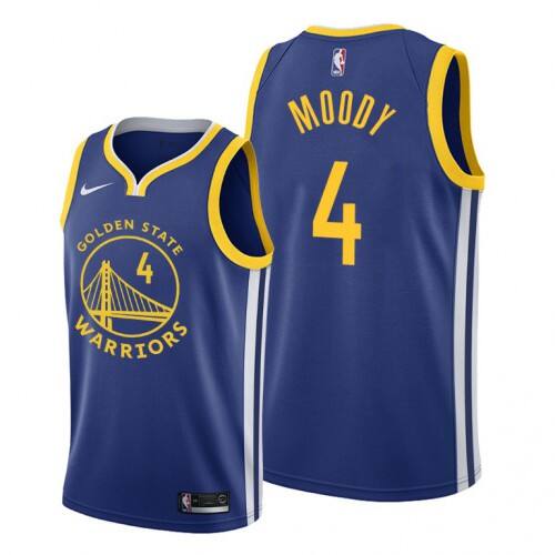 Golden State Warriors Moses #4 Performance Team Jersey Athletic Fit