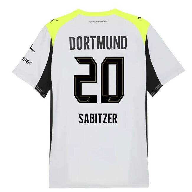 Borussia Dortmund 2025-2026 Away Shirt - (Unisex