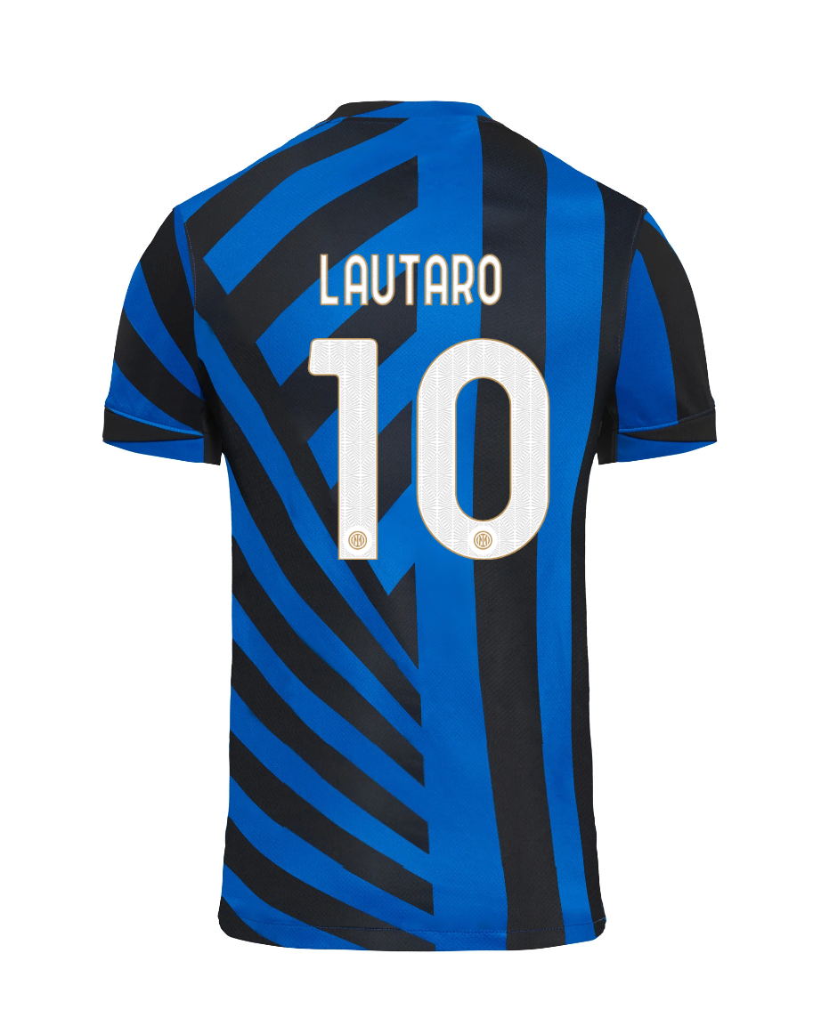 LAUTARO 10 Inter Milan Home Football Jersey for the 24-25 Season