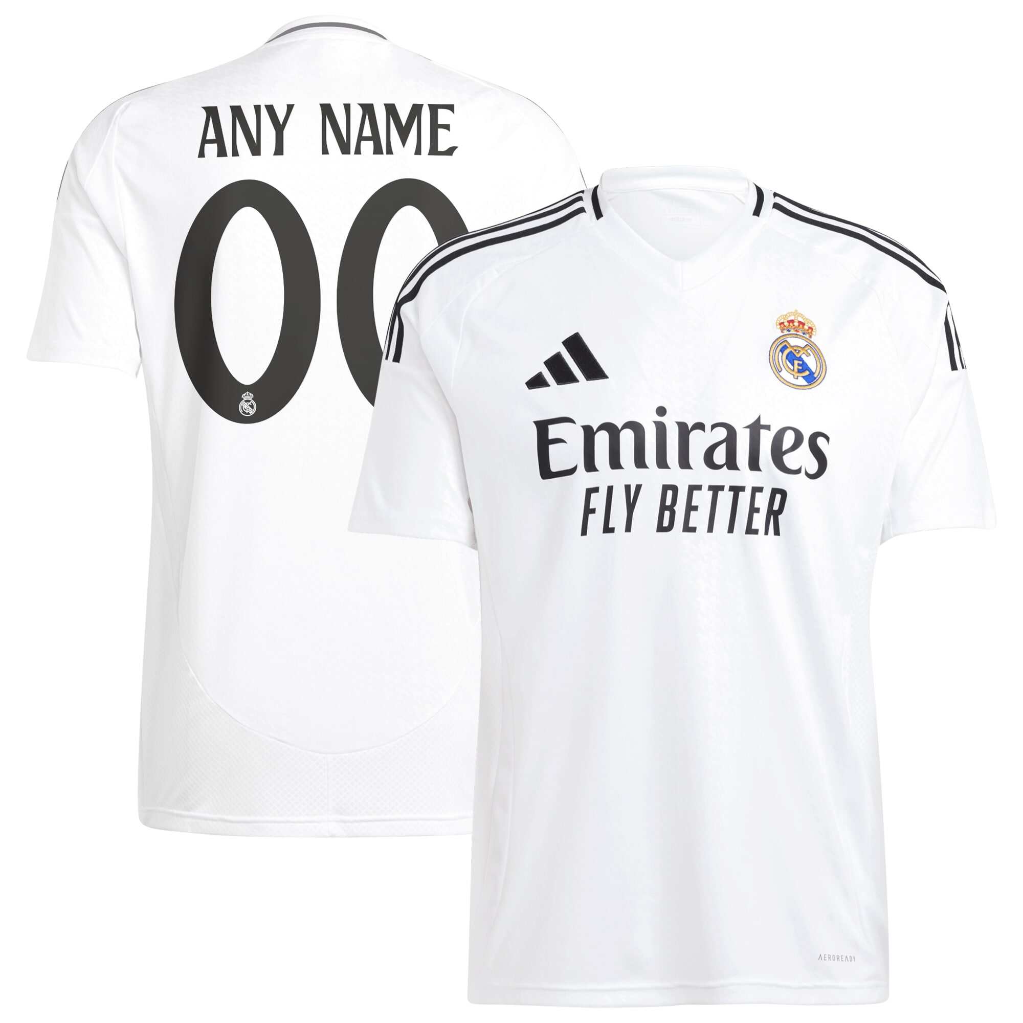 Real Madrid Men's 2024 Breathable Replica Jersey - Soccer Jersey