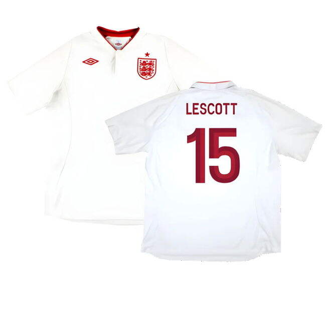 England 2012-13 Home (Very Good) (Lescott 15)