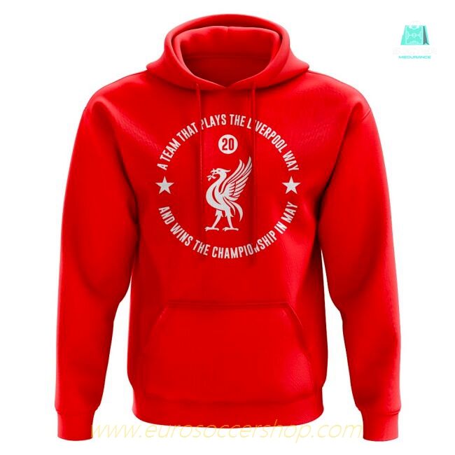 The Liverpool Way Champions 2024-25 Hoody (Red)