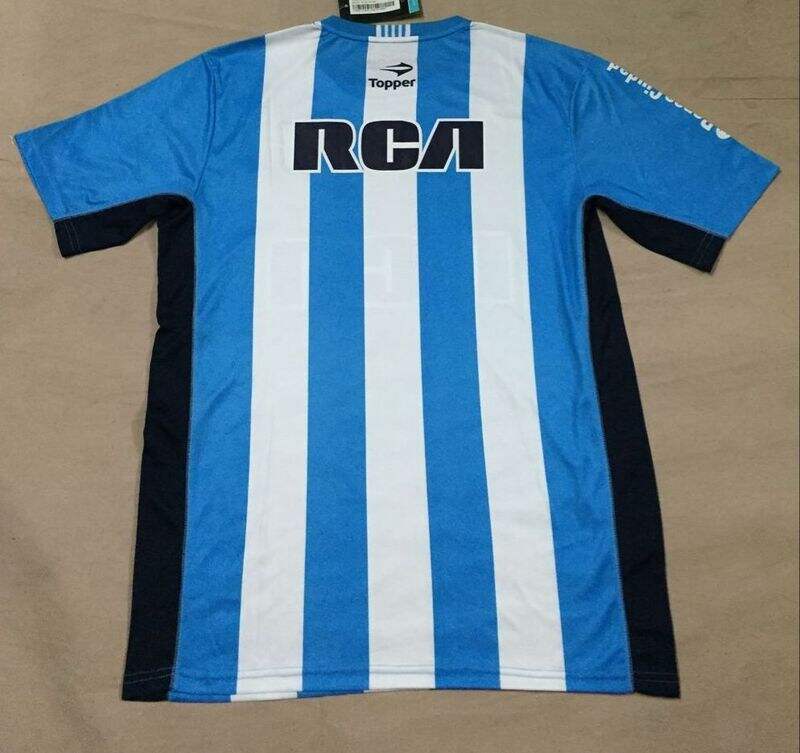 Performance Driven Argentina Racing Club Home 2016-17 Soccer Jersey