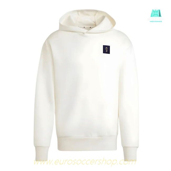 2024-2025 Juventus Seasonal Doubleknit Hoody (Off White)