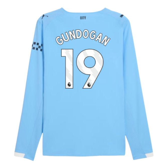 Gundogan 19 Man City Club Team Replica Jersey - Adults Version (1)