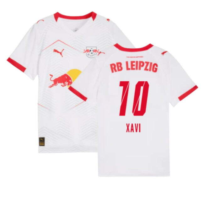 Kids Red Bull Leipzig Home Jersey 2025-2026