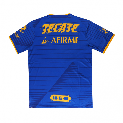 20-21 Tigres UANL Away Blue Soccer Jersey Shirt - Official Replica