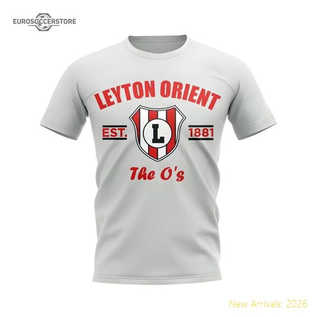 Fan-Favorite Leyton Orient Established Football T-Shirt (White)