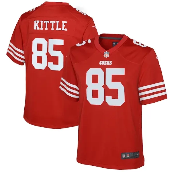 Performance San Francisco 49ers Game Jersey - Premium Scarlet NFL F...