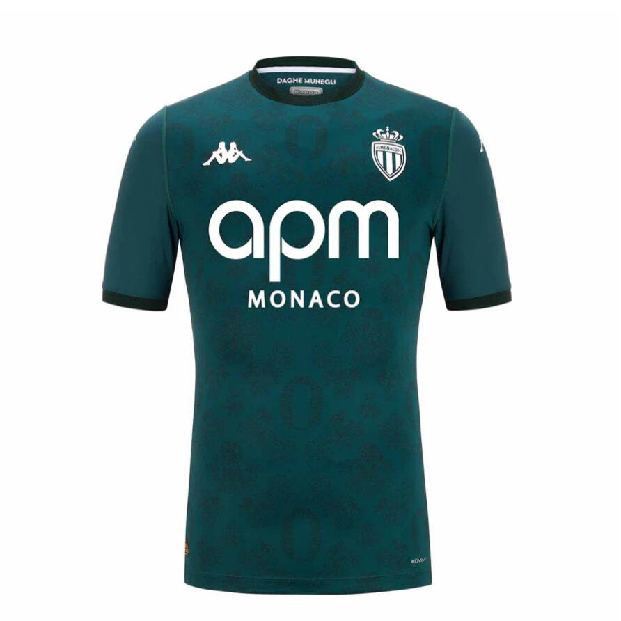 Official Licensed Breathable AS Monaco 2425 Away Football Shirt