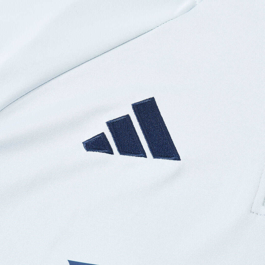 Arsenal 1/4 Zip Tracksuit 2025/26 Kids White