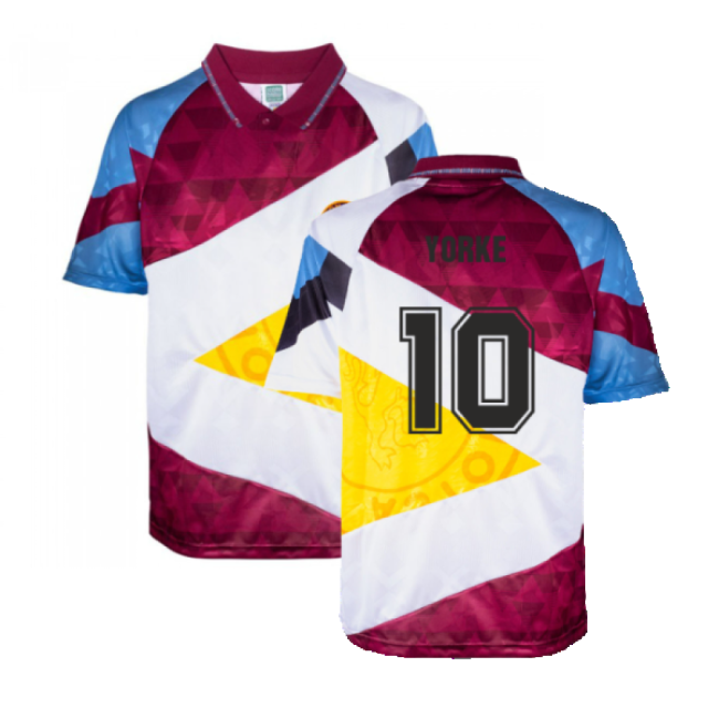 Authentic Football Mash Up Retro Football Shirt Yorke #10 Pro Seri...