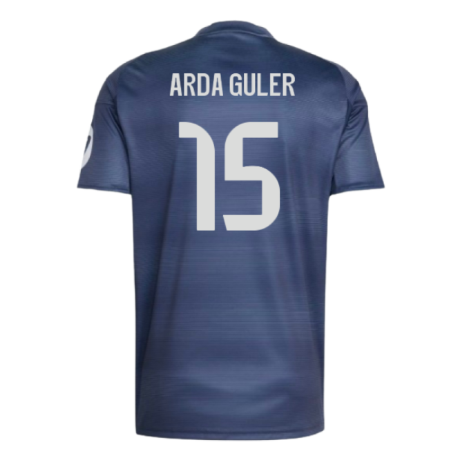 2025-2026 Real Madrid Away Durable Football Shirt (Arda Guler 15)