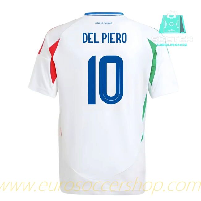 2024-25 Edition Italy Away Shirt Children (DEL PIERO 10)