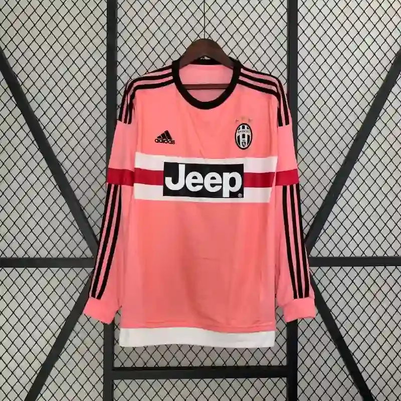 2015-2016 Long Sleeve Juventus Jersey retro kit