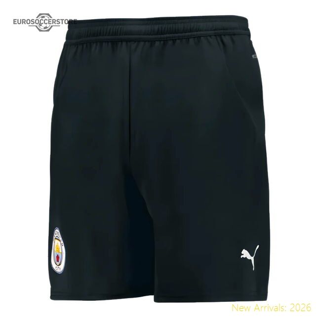 Premium 2024-2025 Man City Home Change Shorts (blue) - Premium