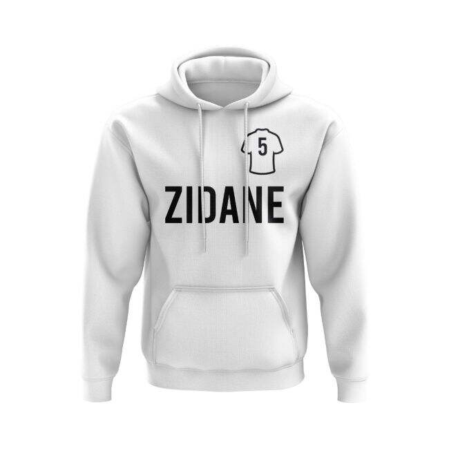 Zinedine Zidane Real Madrid Number Hoody - Top - Authentic- MatchReady