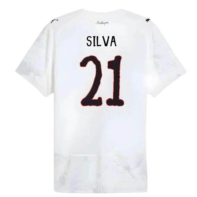 2025-2026 KIDSUPER x Manchester City CWC Authentic Shirt (White) (Silva 21)