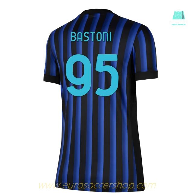 2025-2026 Inter Milan Home Shirt (Womens) (Bastoni 95)