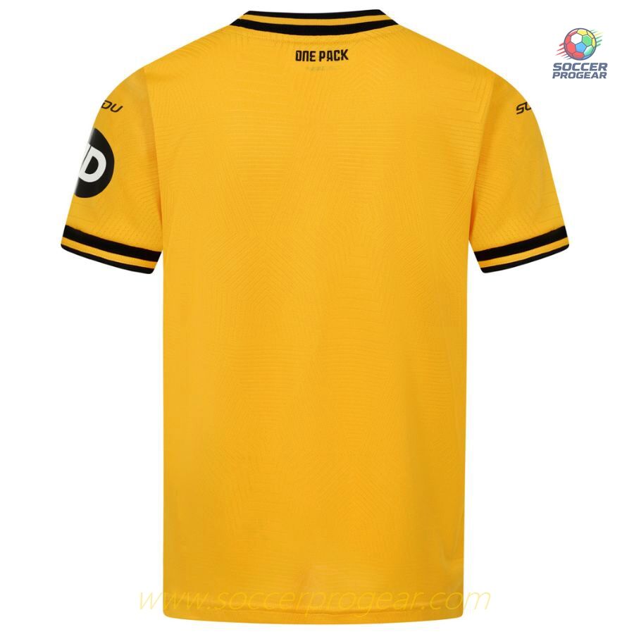 Youth Wolverhampton Home Team Jersey 2024-2025 Season