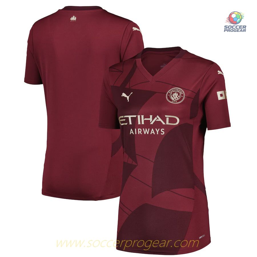Manchester City Alternate Football Jersey 2024-25 Edition Women's Edition