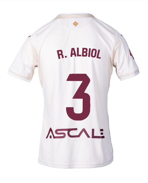 Away Jersey of Villarreal for R. ALBIOL, Number 3, Season 25-26