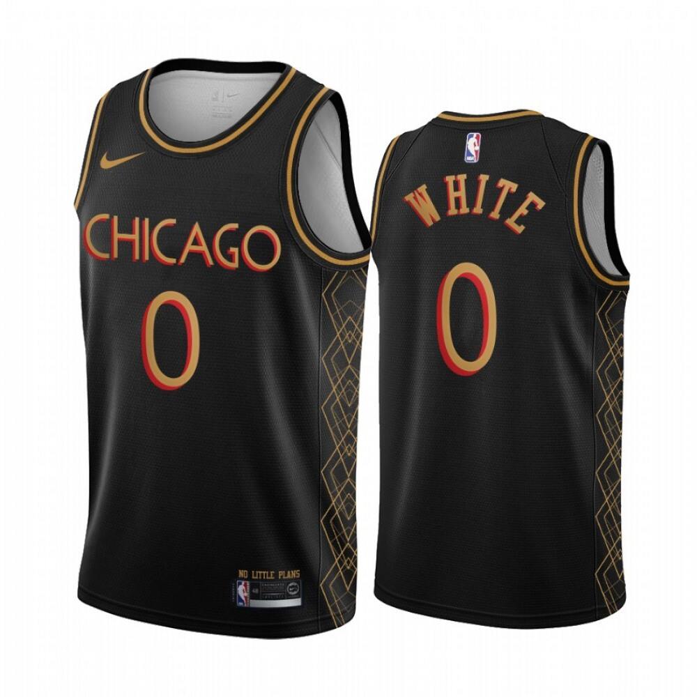 0 Chicago Bulls Black Jersey - City Edition - Fan Favorite