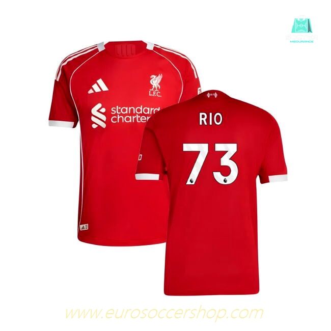 2025-2026 Liverpool Authentic Home Shirt (Rio 73)