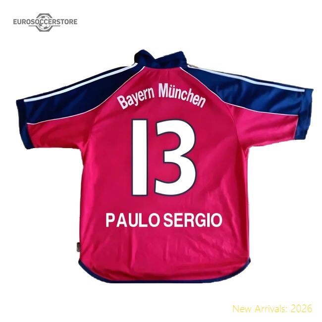 Top-grade Bayern Munich 1999-01 Home Jersey ((excellent) S) (paulo