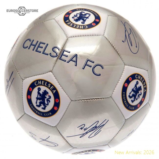 Premium Chelsea Fc Sig Silver Football - Premium Quality Football