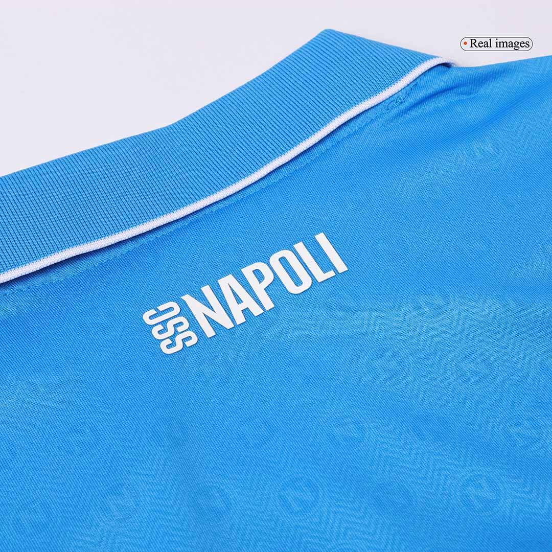 Player Verison SSC Napoli 2024/25 Campioni d¡¯Italia Home Match ShirtA