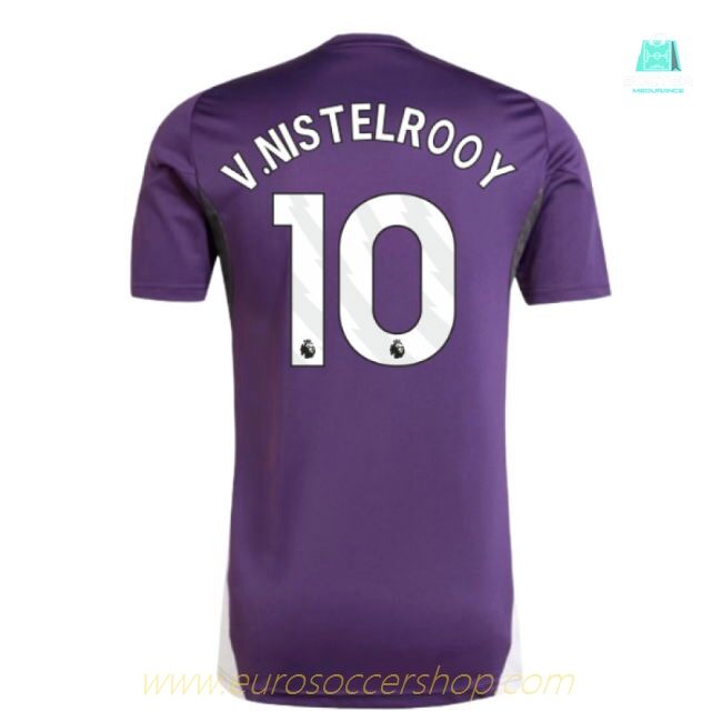 2025-2026 Man Utd Training Jersey (Aurora Plum) (V.Nistelrooy 10)