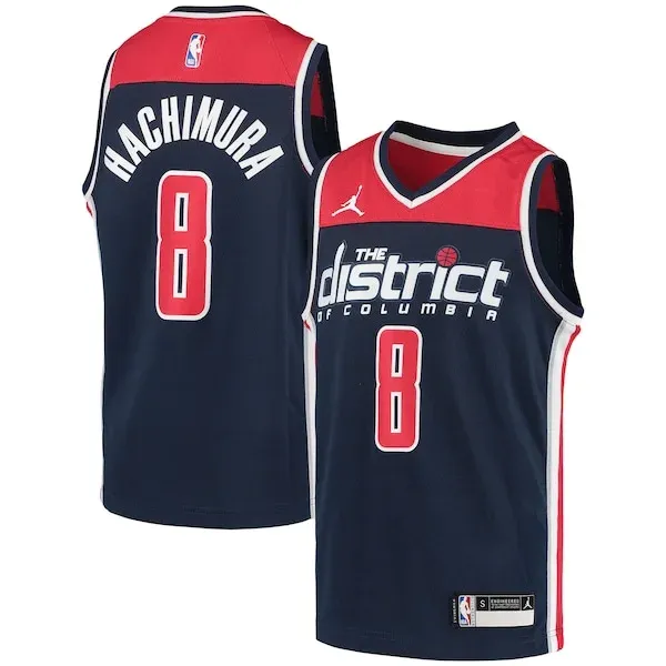 Elite Rui Hachimura WAS NBA Jersey - Great Deal - Licensed Product