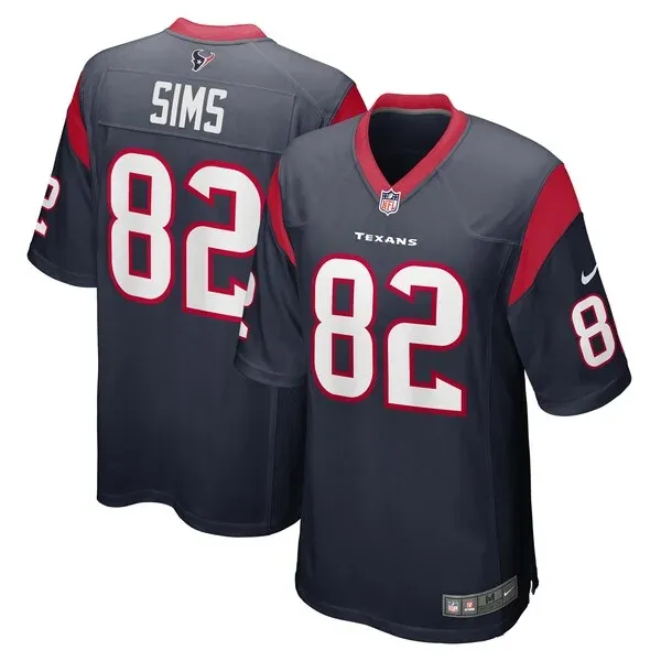 None Steven Sims Game Jersey - Navy | NFL Player Jersey | NFL Football