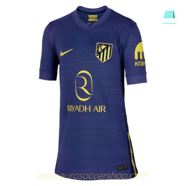 2025-2026 Atletico Madrid Away Shirt (Kids)