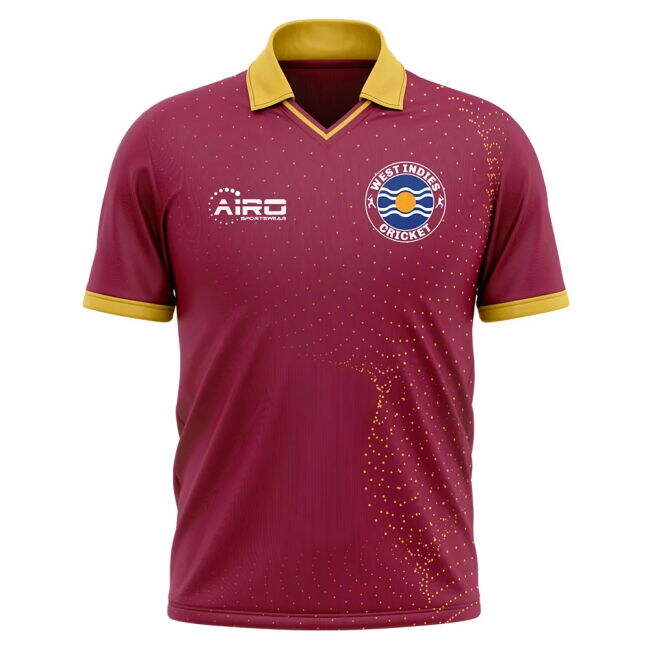 2025-2026 West Indies Cricket Concept Shirt - Womens