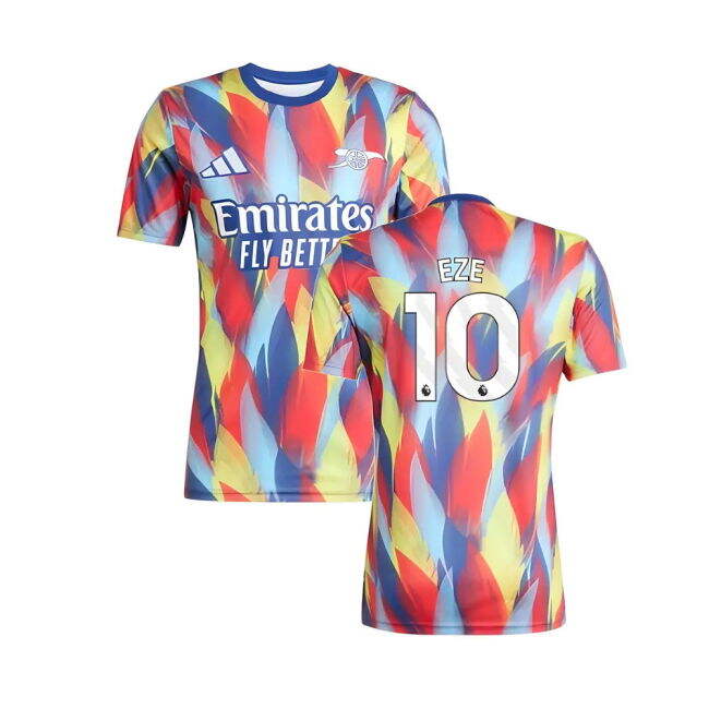 2025-2026 Arsenal Pre-Match Jersey (Victory Blue) (Eze 10)