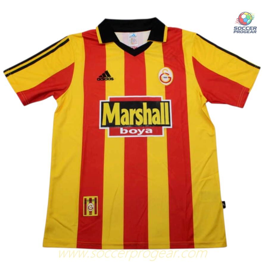 Galatasaray Home Football Team Jersey 1999 2000