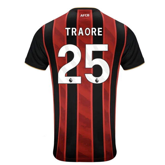 2025-2026 Bournemouth Home Shirt (Traore 25)