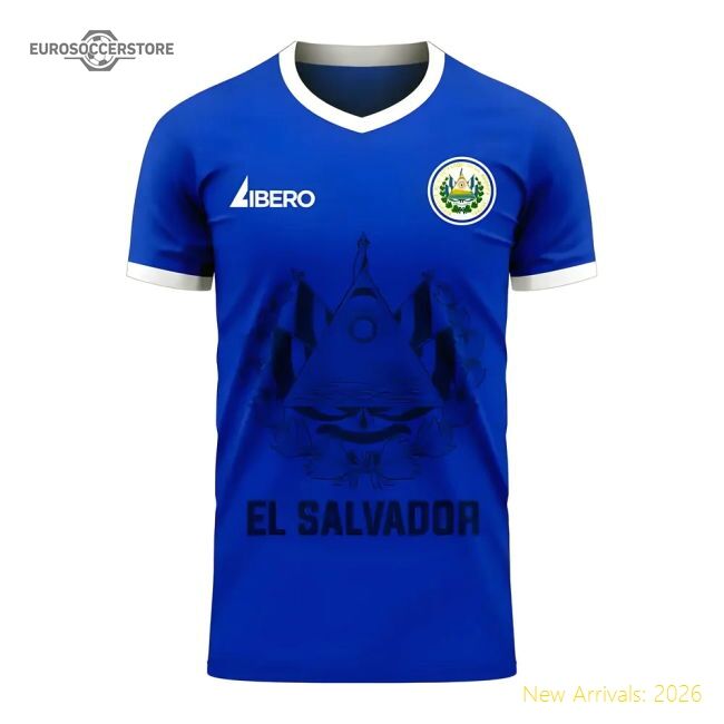 El Salvador 20252026 Home Kit  Durable Retro Climalite