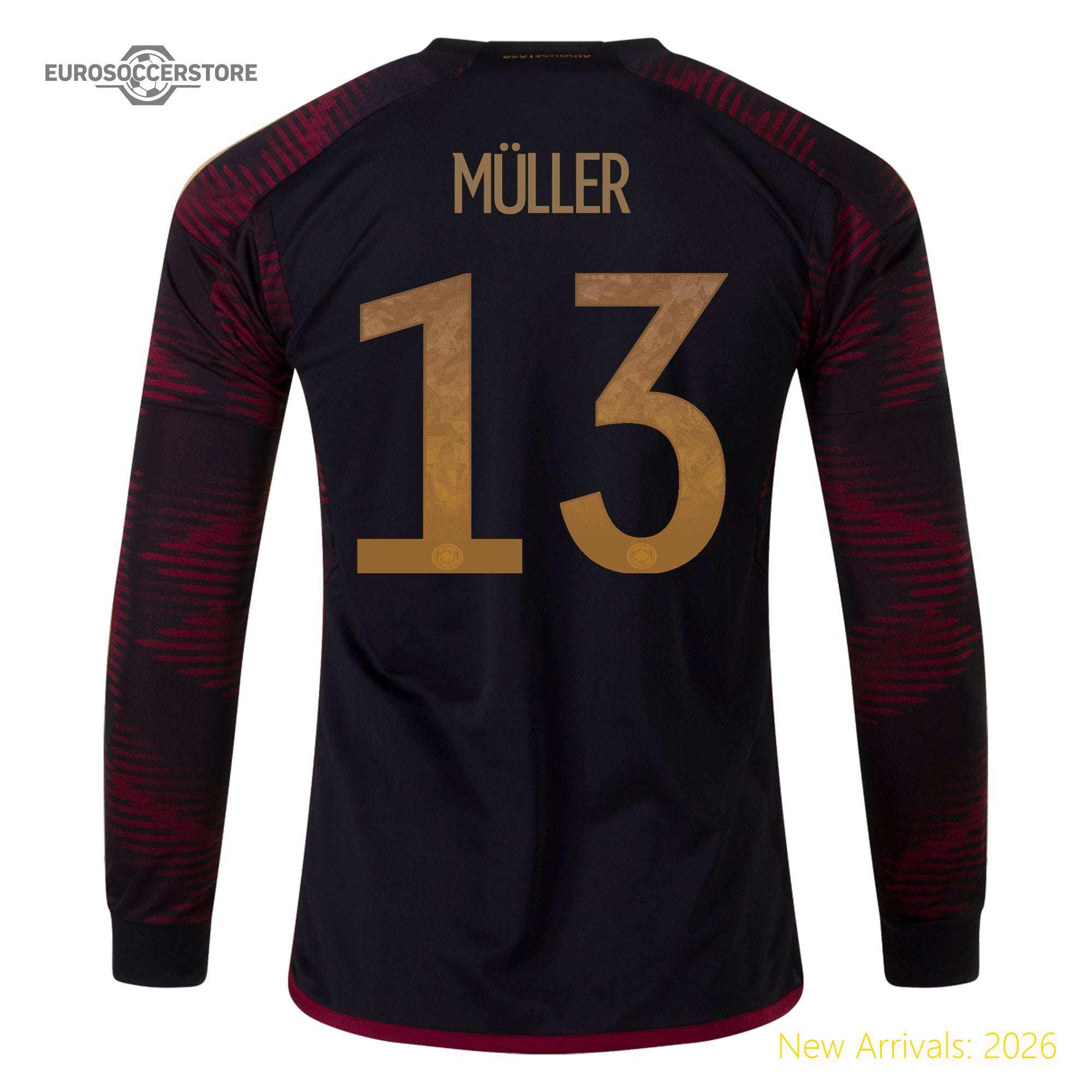Fashionable Trendy Men Superior Ger Soccer Star Away Jersey 2022