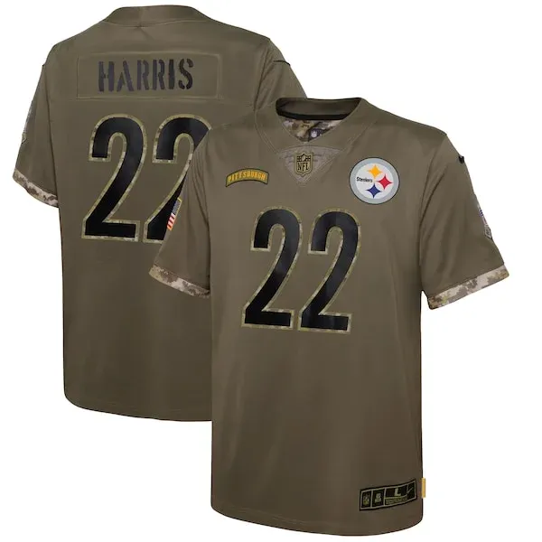 Pittsburgh Steelers Limited NFL Jersey - Olive | Premium Football A...