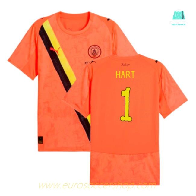 2025-2026 KIDSUPER x Manchester City CWC Shirt (Neon Sun) (Hart 1)
