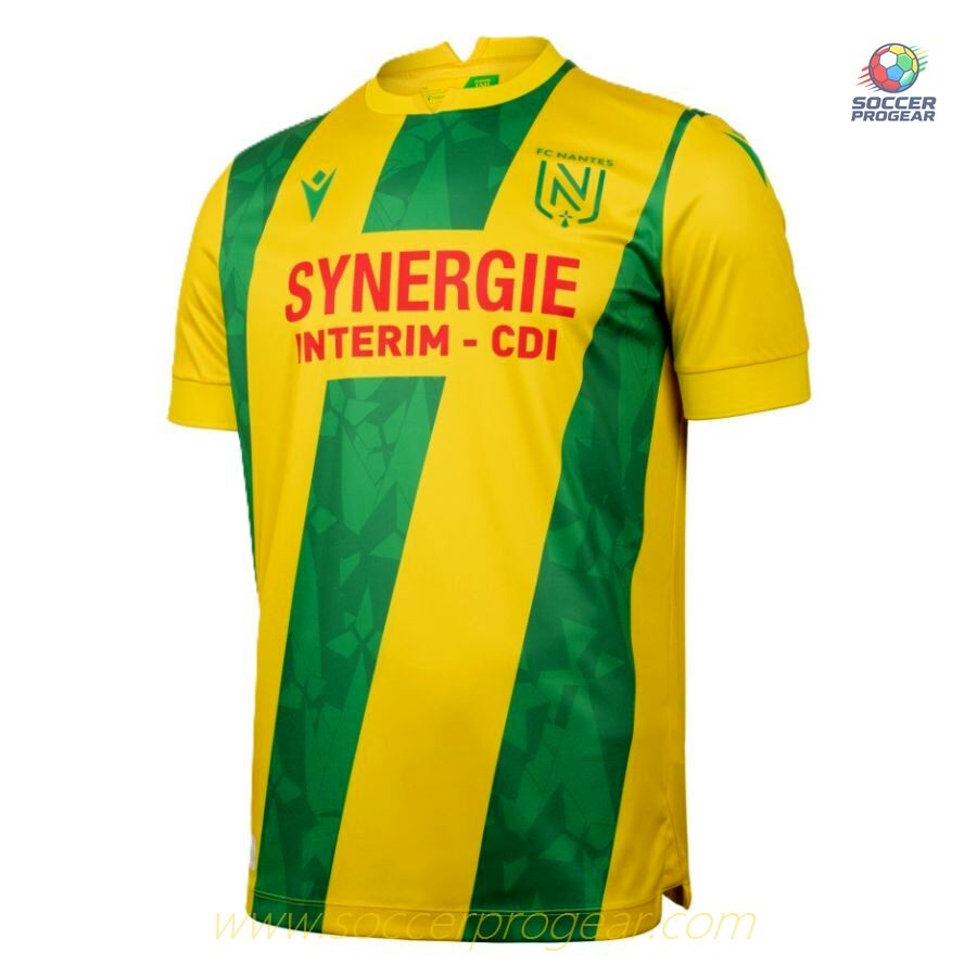FC Nantes Home Football Team Jersey 2024-2025 Season