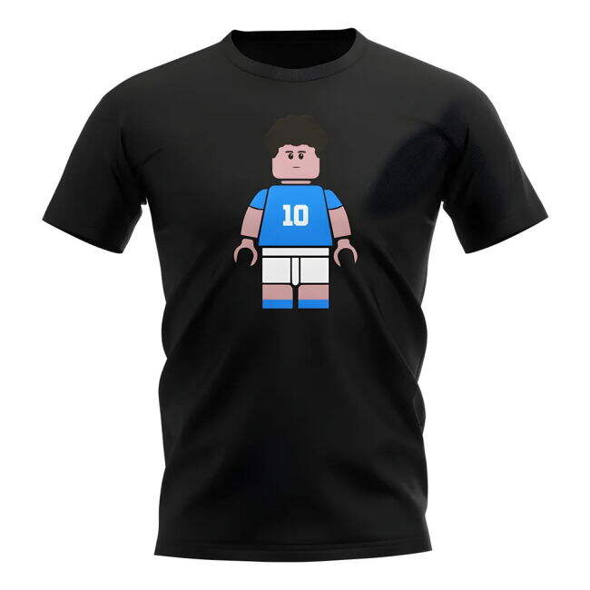 Diego Maradona Napoli Brick er supporter T-Shirt