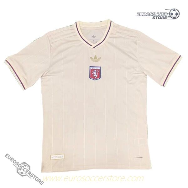 Olympique Lyon's 75th anniversary edition jersey for the 24-25 season