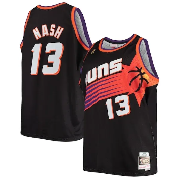Steve Nash PHX Swingman Jersey - vintage superior - White basketball