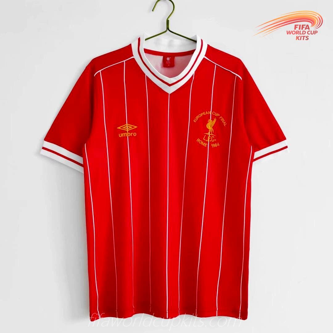 Liverpool 1984 UCL Final Football Kit