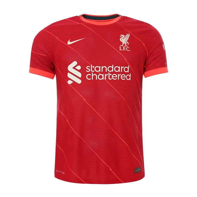Authentic Design Liverpool Vapor Home Shirt Origi #27 2025-2026 Ca...